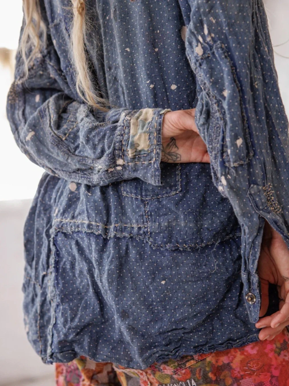 🦋NWT MAGNOLIA PEARL ADISON WORKSHIT🦋 - Picture 10 of 10